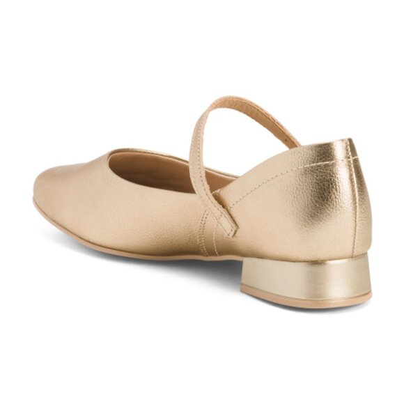 COMFORTFLEX Made In Brazil Leather Comfort Mary Jane Flats - Picture 2 of 3